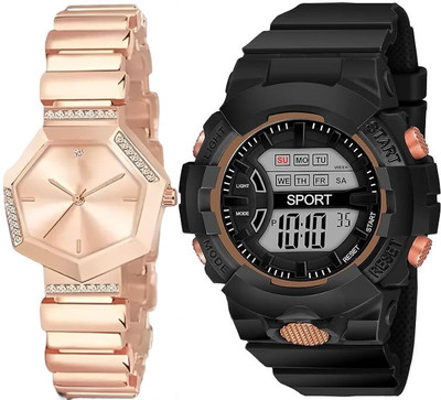 exactor Premium Stylish Casual & Formal Wear Watch Analog-Digital Watch  - For Boys & Girls