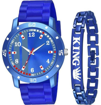 MAHAKAPI Daily Wear Formal Stainless Steel Every day wear Black Dial with Stainless Steel Strap -Bracelet Watch Analog Watch  - For Men