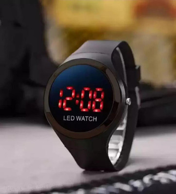 TAIFUN Black Apple New Generation Red LED Display Top Latest Design In Market Digital Watch  - For Boys & Girls