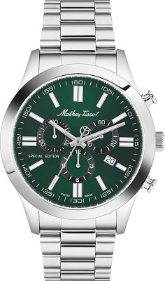 Mathey-Tissot H455CHVE Chronograph Swiss Made Green Dial Analog Watch  - For Men