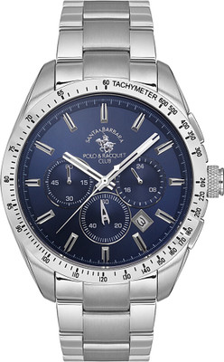 Santa Barbara Polo & Racquet Club SB.1.10526-3 Chronograph Blue Dial Analog Watch  - For Men