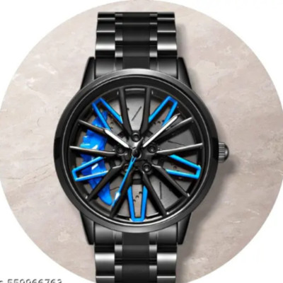 JARURATI STORE Men’s Rotating Wheel Dial Analog Watch A27 Rotating Analog Watch-27 Analog Watch  - For Men