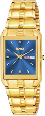 HLMT HLMT GOLD_AW_735 Exclusive Premium Gold Plated Dial GOLD Golden Chain Day & Date Functioning Analog-Digital Watch  - For Men & Women