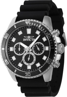 INVICTA 46085 Pro Diver Quartz Black Dial Analog Watch  - For Men