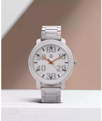 WIZARD TIMES Formal and Party Wear Watch for Men Men's Watch Silver Stainless Steel Strap White Dial Water Resistant Analog Watch  - For Boys