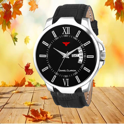 DANIEL CLARION DC-510-Black Premimum Black Analog Men watch day and date series Analog Watch  - For Boys