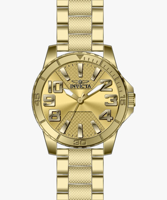 INVICTA 46306 Speedway Quartz Gold Dial Analog Watch  - For Men