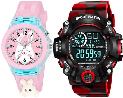 Amience Analog-Digital Watch  - For Boys & Girls