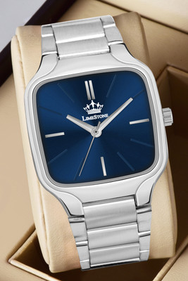 LIMESTONE NEW DESIGNER SQUARE DIAL QUARTZ Analog Watch  - For Men