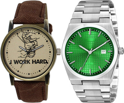 TVILLA Grey Work Hard MZ-LR29 Analog Watch  - For Men