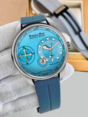 DoubleRun Analog Watch  - For Men