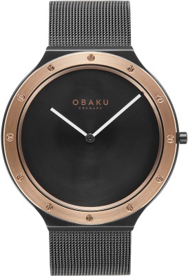 OBAKU Note Night Analog Watch  - For Men