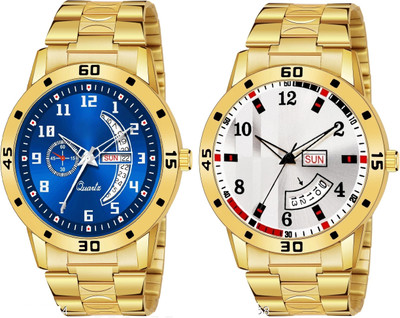 Caihong GOLD-4-AND-GOLD-8 Analog Watch  - For Men