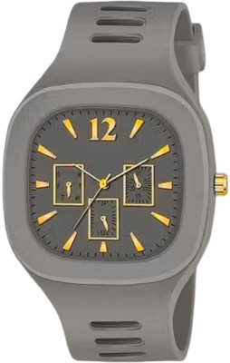 SROTRA SROTRA Japanese Movement Rugged Silicone Strap Everyday SROTRA Japanese Movement Rugged Silicone Strap Everyday Analog Watch  - For Men
