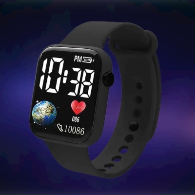 HLMT KIDS DIGITAL WATCH LED Luxurious Fashion Silicone Digital Watch (Not smart watch) Digital Watch  - For Boys & Girls