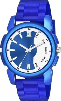 SHURAI blue watch for mens 2 color dial staylish Designers Rubbers Strap analog wrist watches Analog Watch - For Boys Analog Watch  - For Men