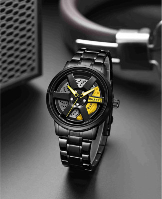 house of common ROTATING WHEEL DIAL Analog Watch  - For Men & Women