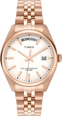 TIMEX TWEL21401 TIMEX TREND White Round Dial Analog Watch  - For Women