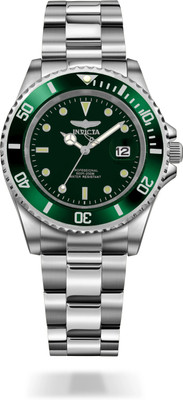 INVICTA 47355 Pro Diver Quartz Green Dial Analog Watch  - For Men