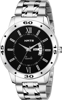 HMTr HMTr-7077-BLACK STYLISH CASE WITH DAY AND DATE WORKING Analog Watch  - For Men