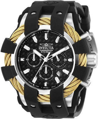 INVICTA Bolt Bolt Quartz Black Dial Analog Watch  - For Men