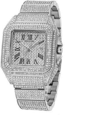 anoothee DiamondSquare Anothee analog mens watch STAINLESS STEEL WATCH Analog Watch  - For Men