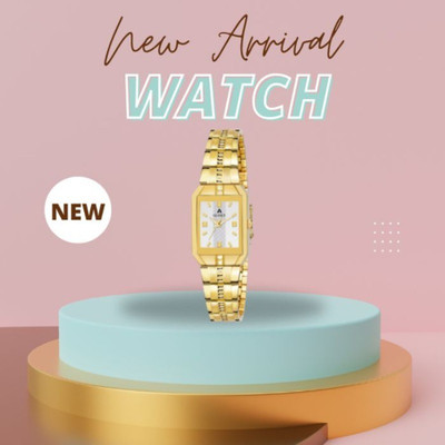 Aglance Premium 9151YM03 White Dial Womens Watch Analog Watch  - For Women