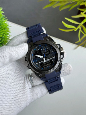 SKETCHIFY VINTAGE G CHAIN WATCH DUAL TIME WITH DAY AND DATE DISPLAY Analog-Digital Watch  - For Men
