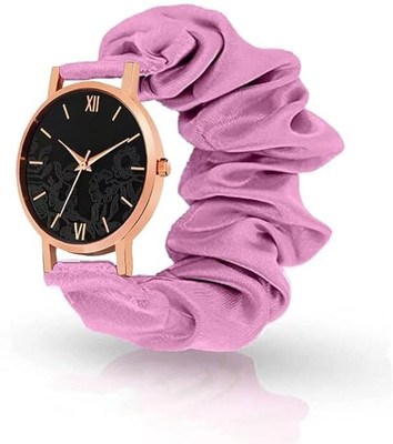 AASH ENTERPRISE NEW ARRIVAL STYLISH BLACK STRAP MEENA ANALOG WATCH FOR GIRL & WOMEN Analog Watch  - For Women