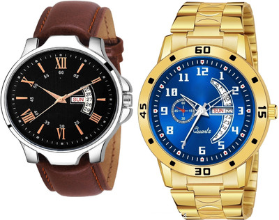 Caihong BRN-24-AND-GOLD-4 Analog Watch  - For Men