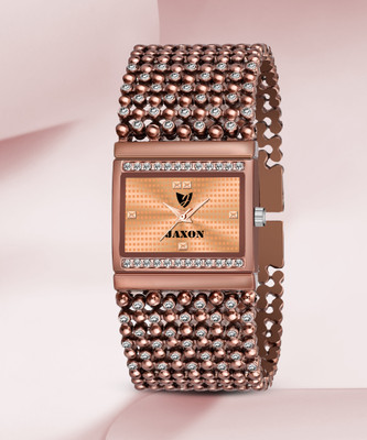 JAXON JGW-103 Brown Square Dial Digital Watch  - For Women
