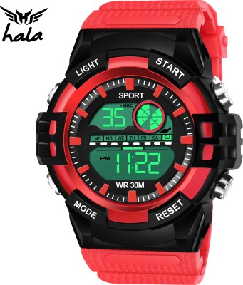 HALA 1060 Multi Function Working Premium Quality LED Light For Mens & Boys Digital Watch Digital Watch  - For Men