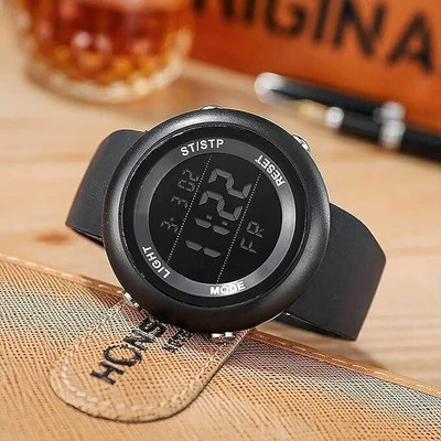 SHURAI 115_Round Ring_1 New Generation Black LED Display Top Latest Design In Market Digital Watch  - For Boys