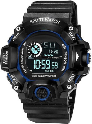 ROSEVILLA Jee Shock Black Original G shock Waterproof Sports Multifunctional Alarm Unisex Watch Digital Watch  - For Men