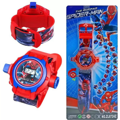 VAR Collection Spiderman Spiderman Digital Watch  - For Boys & Girls