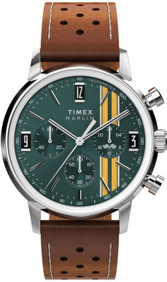 TIMEX TW2W99100UJ Marlin Green Round Dial Analog Watch  - For Men