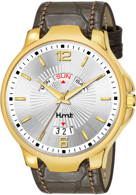 EHMT HM-351-SILVER DAY & DATE FUNCTIONING Analog Watch  - For Men
