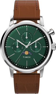 TIMEX TW2W51000UJ Marlin Green Round Dial Analog Watch  - For Men