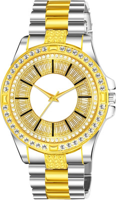 GATRADES ma1018 Premium luxury crystal diamond studded dial premium analog watch for men Analog Watch  - For Men