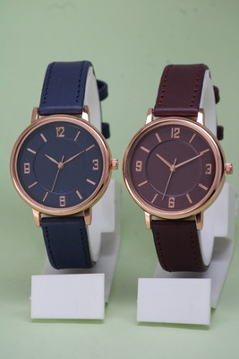 VIRAKTI Best Leather Belt Round Cash Hydraulic Dial Attractive Watch Best Leather Belt Round Cash Hydraulic Dial Attractive Analog Watch  - For Girls