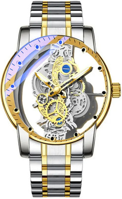 Glowme SkeletonRound Muskan Creations analog watch Analog Watch  - For Men