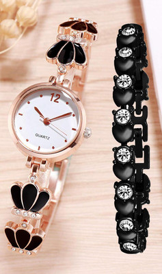 Alexei BJP Blk Cosmic Blk Analog Watch  - For Women