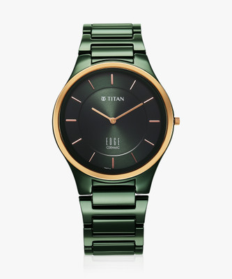 Titan EDGE CERAMIC BI COLOR Analog Watch  - For Men
