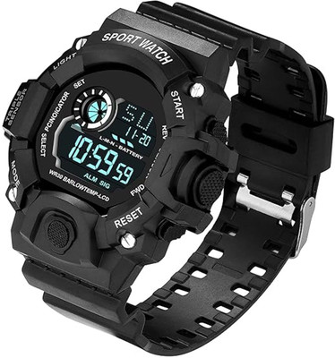 shuraya4 Sportswatch002 sport watch Digital Watch - For Men Light Alarm Black sports Watch for Boys Gift Digital Watch  - For Men & Women