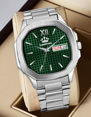 LIMESTONE OTUS Limited Day & Date Functioning Square Dial Boys Watch with Quartz Analog Watch  - For Men