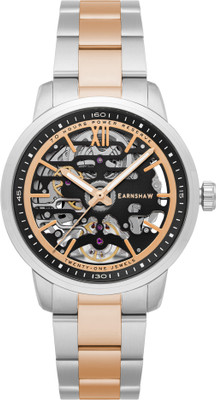Earnshaw ES-8274-33 Babbage High Beat 72 Hour Power Reserve Analog Watch  - For Men