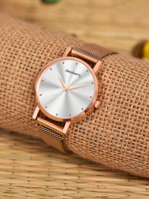 Dressberry Stylish Analog Magntic Strap Watch For Women Analog Watch  - For Women