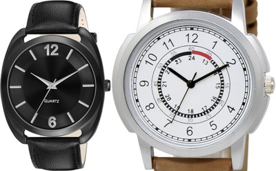 TVILLA Black Stylish Dial MZ-LR76 Analog Watch  - For Men