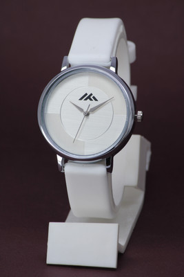 Rizino Fancy Silicon Belt Round Emboss Dial Top Selling Fancy Silicon Belt Round Emboss Dial Top Selling Analog Watch  - For Girls