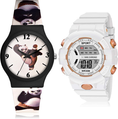 TIMETRANSELEVATE CM727-DG37 Analog-Digital Watch  - For Boys